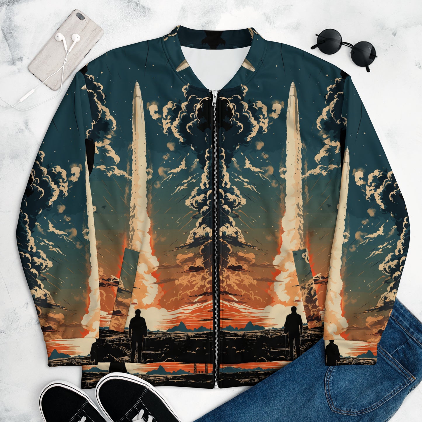 Unisex Bomber Jacket