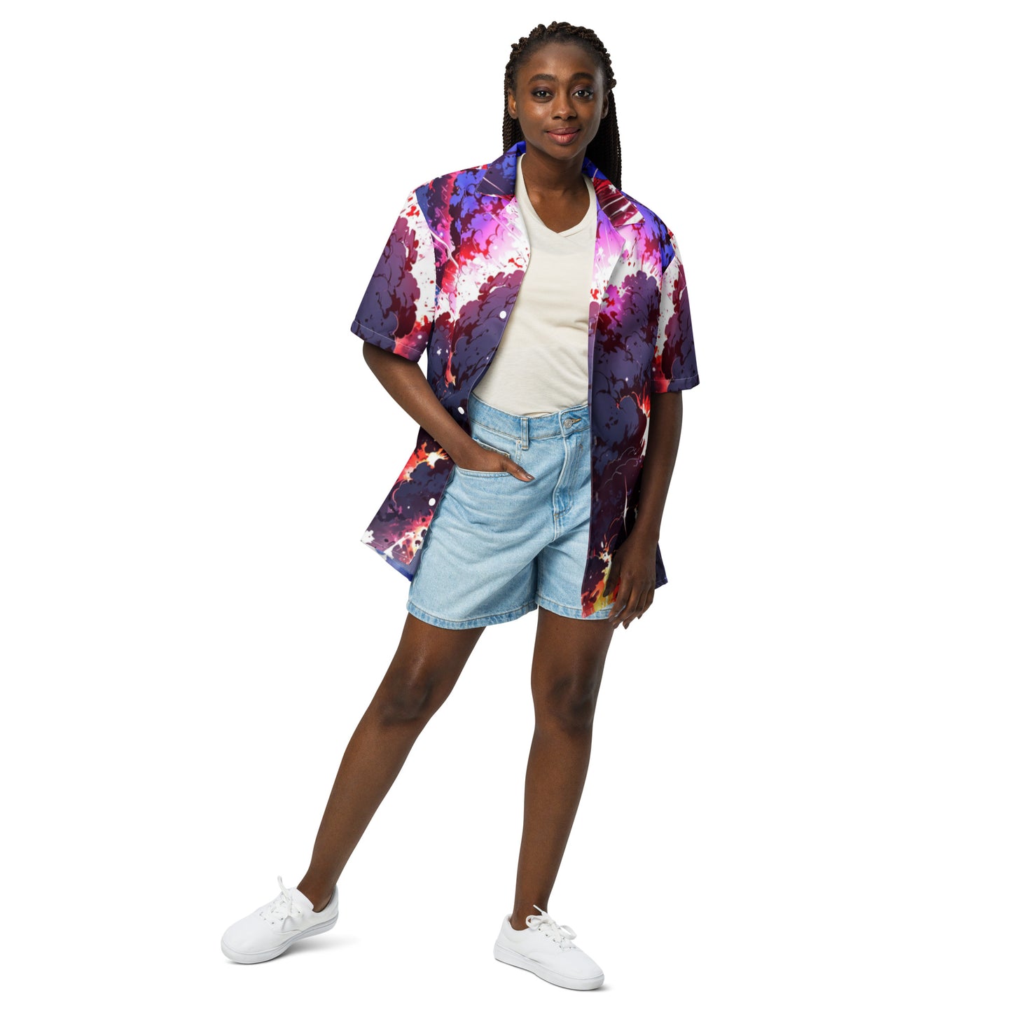 Unisex button shirt