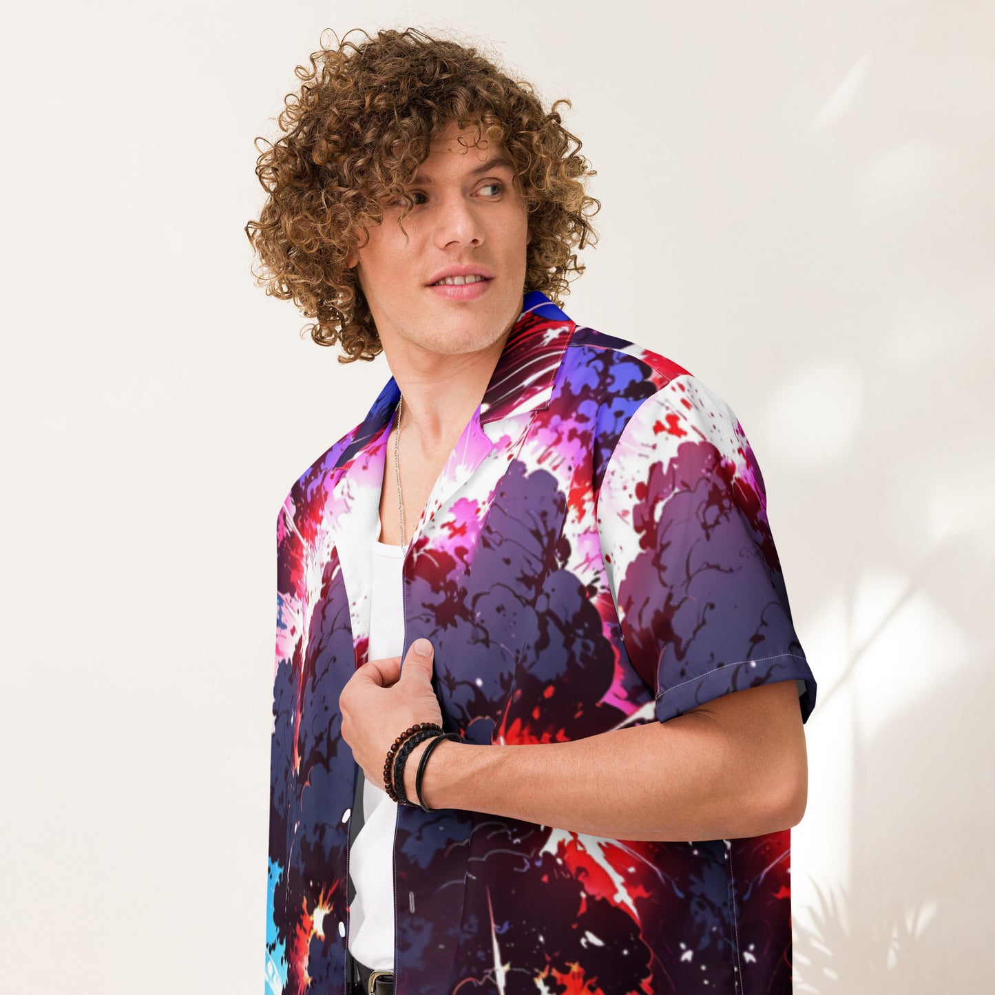 Unisex button shirt