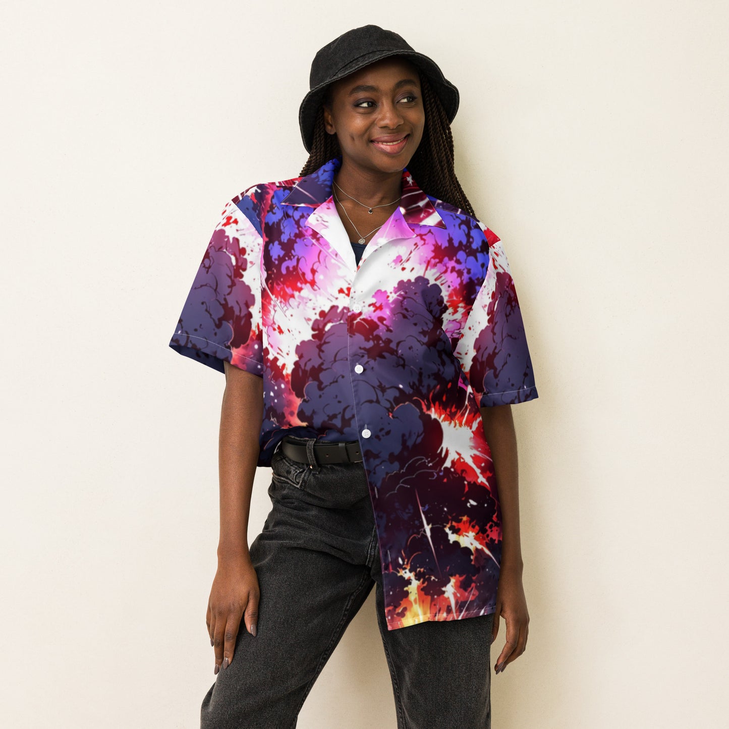 Unisex button shirt