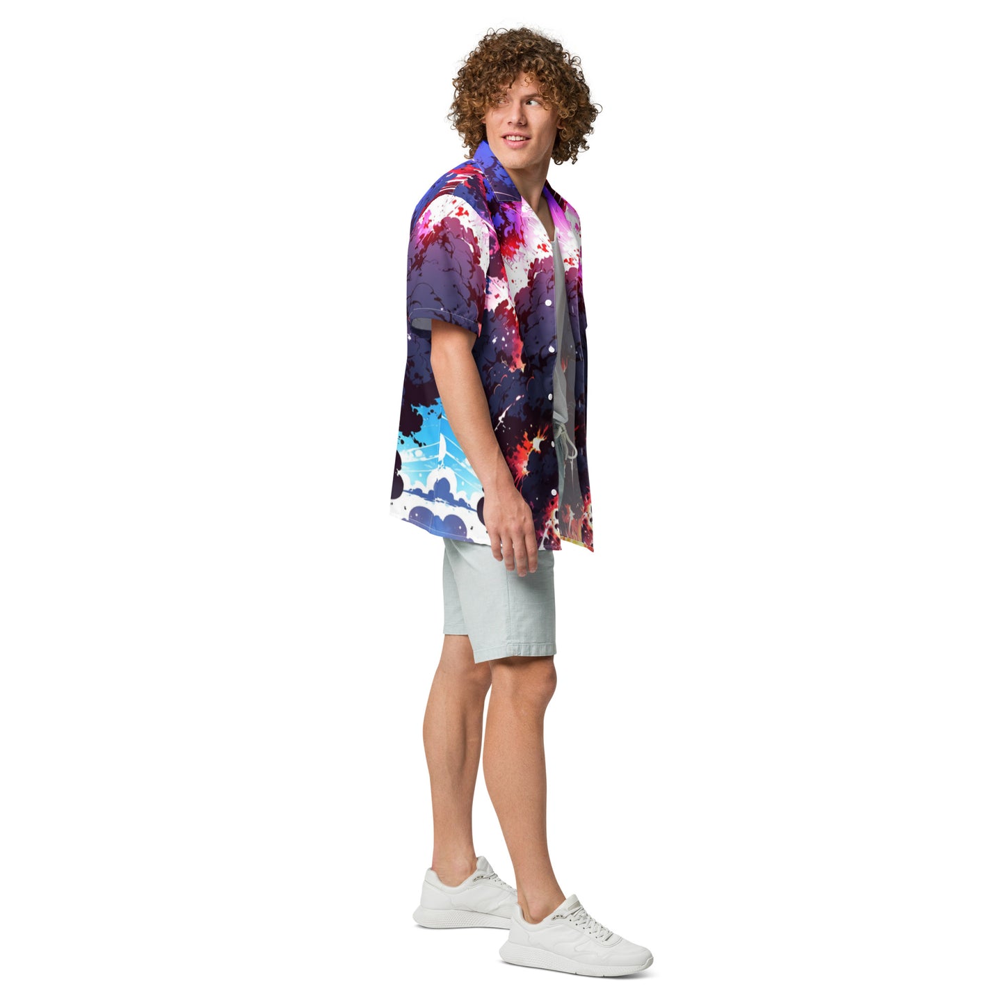 Unisex button shirt