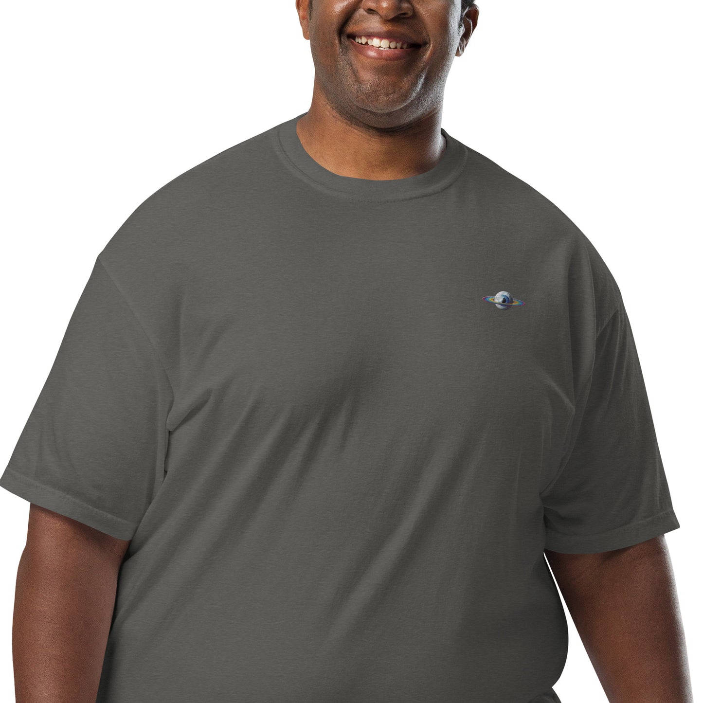 Unisex garment-dyed heavyweight t-shirt