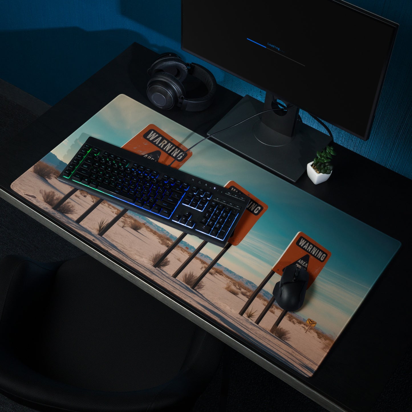 Gaming mouse pad